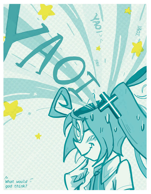 Rotten Girl Riso Print