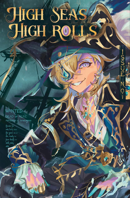 Pirate Aventurine Magazine Cover - Photocard