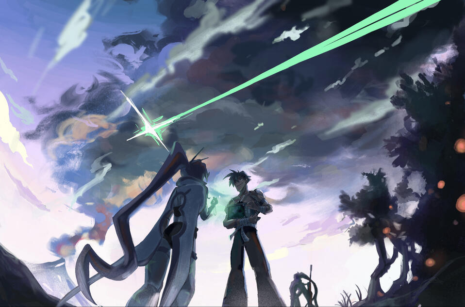 (WIP) Gurren Lagann Fanart
